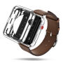 М'який пластиковий захисний чохол Dux Ducis для Apple Watch 38mm - сріблястий