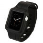 Baseus ремінець із м'якого пластика з чохлом для Apple Watch 42mm / 41mm / 40mm / 38mm / Watch 38 мм - чорний