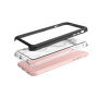 Захисний чохол з чорною рамою для Apple iPhone 6 Plus / 6S Plus - дим