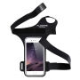 FLOVEME sportovní pouzdro na zápěstí pro Apple iPhone 6 Plus / 6S Plus / 7 Plus / 8 Plus - černé