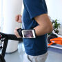 FLOVEME sportovní pouzdro na zápěstí pro Apple iPhone 6 Plus / 6S Plus / 7 Plus / 8 Plus - černé