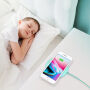 BASEUS бездротова QI зарядка у плані пончика для Apple iPhone - бірюзовий