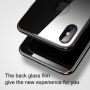 BASEUS загартоване заднє скло для iPhone X / XS - біле
