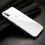 BASEUS загартоване заднє скло для iPhone X / XS - біле