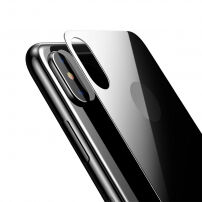 BASEUS загартоване заднє скло для iPhone X / XS - чорне