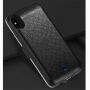 Стильовий чохол з батерейкою 5500mAh для iPhone X - чорний