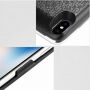 Стильовий чохол з батерейкою 5500mAh для iPhone X - чорний