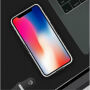 Стильовий чохол з батерейкою 5500mAh для iPhone X - чорний