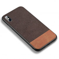 CAFELE люксовий чохол для iPhone XS / iPhone X - коричневий