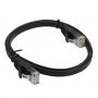 Ethernet CAT-6 кабель RJ45 для MacBook - 1 m - чорний