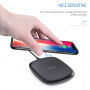 JOYROOM JR-A12 бездротова Qi зарядка для iPhone - чорний