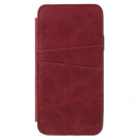Фліп чохол vintage для iPhone XS / iPhone X - червона