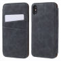 Фліп чохол vintage для iPhone XS / iPhone X - сірий