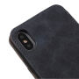 Фліп чохол vintage для iPhone XS / iPhone X - сірий