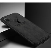 Чохол з текстильною поверхнею для iPhone XS / iPhone X - чорний