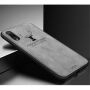 Чохол з текстильною поверхнею для iPhone XS / iPhone X - сірий