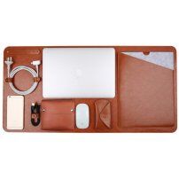 SOYAN набір 5в1 для MacBook до 14" - коричнева фетрова