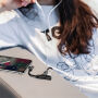USAMS редукція з 2 lightning конекторами для iPhone - чорний