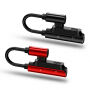 USAMS редукція з 2 lightning конекторами для iPhone - чорний