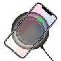BASEUS бездротова зарядка з вентіляцієй для iPhone - чорний