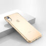 BASEUS Simplicity kryt pro iPhone XR - zlatá