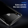 BASEUS Armor transparentní kryt s rámečkem pro iPhone XR - černá