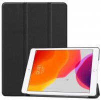 Шкіряний чохол з ПУ з функцією сну для iPad Air 3 (2019) / Pro 10,5" - чорний