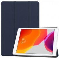 Шкіряний чохол з ПУ з функцією сну для iPad Air 3 (2019) / Pro 10,5" - темно-синій
