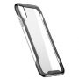 BASEUS Armor transparentní kryt s rámečkem pro iPhone XR - černá