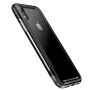 BASEUS Armor transparentní kryt s rámečkem pro iPhone XR - černá