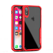 IPAKY hybridní kryt pro iPhone XR - červená