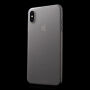 Ультратонка пластикова панель для iPhone XS Max - світло-сірий