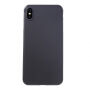 Ультратонка пластикова панель для iPhone XS Max - чорний