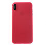Ультратонка пластикова панель для iPhone XS Max - червоний