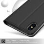 Фліповий чохол з підставкою для iPhone XS Max - чорний