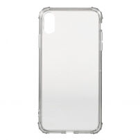Стійкиа панель із м'якого пластика для iPhone XS Max - сірий