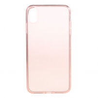 Кришка із м'якого пластика для iPhone XS Max - рожева