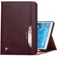 Чохол гаманець з місцем для Apple Pencil і карток для iPad 9,7" (2017/2018) / Air 1 / 2 / Pro 9,7" - колір вина