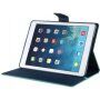 Корпус GOOSPERY з вирізаною текстурою для iPad 9,7" (2017/2018) / Air - бірюзовий
