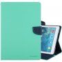 Корпус GOOSPERY з вирізаною текстурою для iPad 9,7" (2017/2018) / Air - бірюзовий