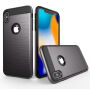 Стійкий чохол для iPhone XS Max - з шліфуваною текстурою - сірий