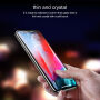 BASEUS загартоване скло - заокруглена грань для iPhone XS Max - чорний