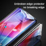 BASEUS загартоване скло - заокруглена грань для iPhone XS Max - чорний