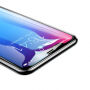 BASEUS загартоване скло - заокруглена грань для iPhone XS Max - чорний
