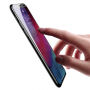 BASEUS загартоване скло - заокруглена грань для iPhone XS Max - чорний