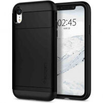 Spigen Slim Armor CS панель для Apple iPhone XR - чорний