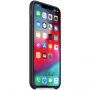 Originální Apple сіліконова панель для iPhone XS Max - чорний
