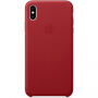 Оригінал Apple шкіряний футляр для iPhone XS Max - червоний