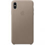 Оригінал Apple шкіряний футляр для iPhone XS Max - димова