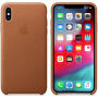 Оригінал Apple шкіряний футляр для iPhone XS Max - коричневий